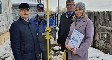 В Кичигино состоялось первое подключение домовладения к газораспределительным сетям